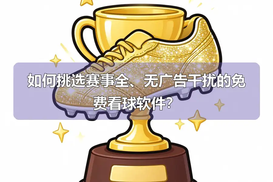 如何挑选赛事全、无广告干扰的免费看球软件?